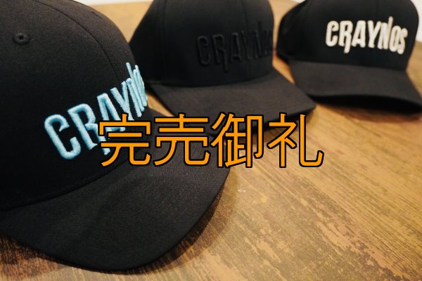 画像1: ★送料無料★CRAYNOS  3D刺繍/カーブストレッチキャップ (1)
