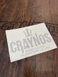 画像1: 【CRAYNOS】カッティングステッカー/SILVER (1)