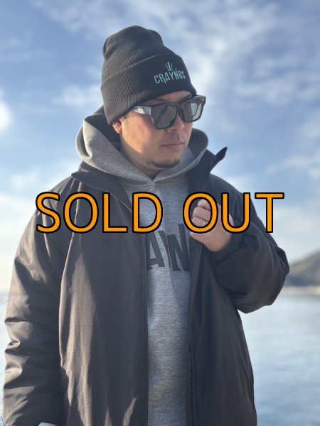 画像4: CRAYNOS刺繍オリジナルニット帽 (4)