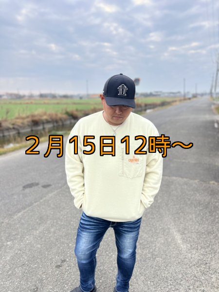 画像24: 【受注生産商品】  CRAYNOS クルーネックフリース (24)