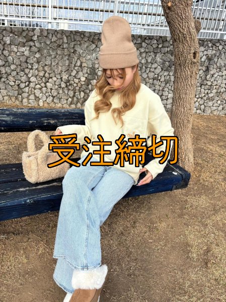 画像2: 【受注生産商品】  CRAYNOS クルーネックフリース (2)