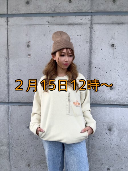 画像14: 【受注生産商品】  CRAYNOS クルーネックフリース (14)