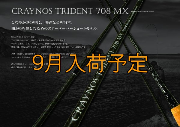 画像1: CRAYNOS TRIDENT 708MX【東レ M46X】CORK (1)