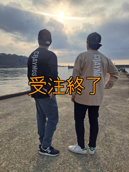画像3: 受注生産  EGI MANIACS×CRAYNOS 綿ロンT (3)