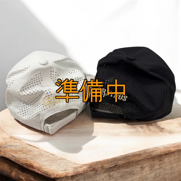画像2: ★送料無料★CRAYNOS 槍ロゴ  3D刺繍/カーブメッシュ ストレッチCAP (2)