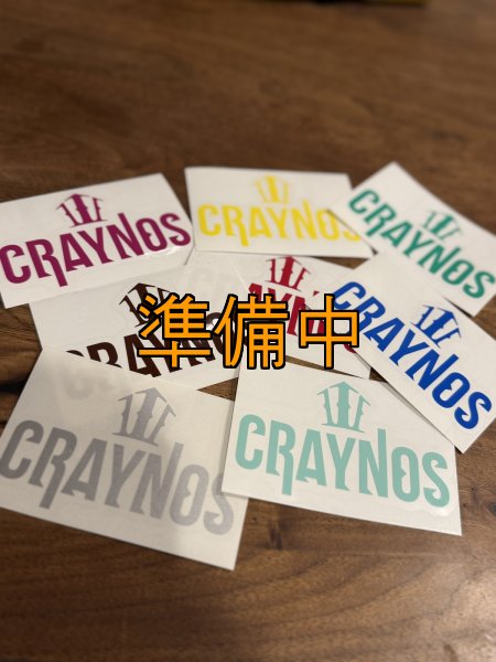 画像1: 数量限定 【CRAYNOS】カッティングステッカーW110 (1)