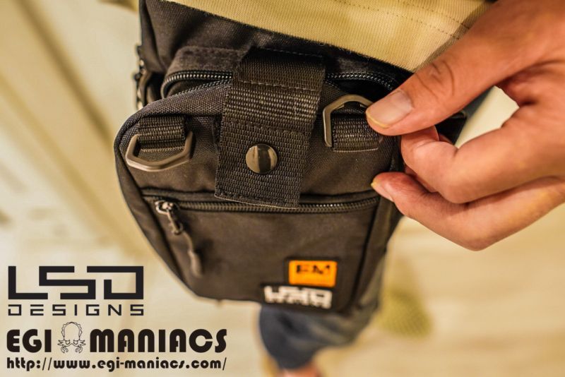 L.S.D.DESIGNS×EGI MANIACS エギングバッグライトプロ