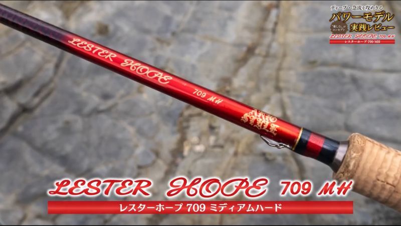 エギングロッドアレス レスターホープ 709MH　ARES LESTER HOPE　エギング